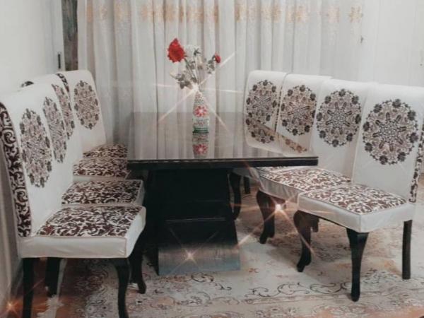 پارچه کاور مبلی طرح ترنج - گل