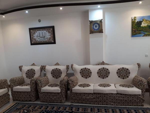 پارچه کاور مبلی طرح ترنج - گل